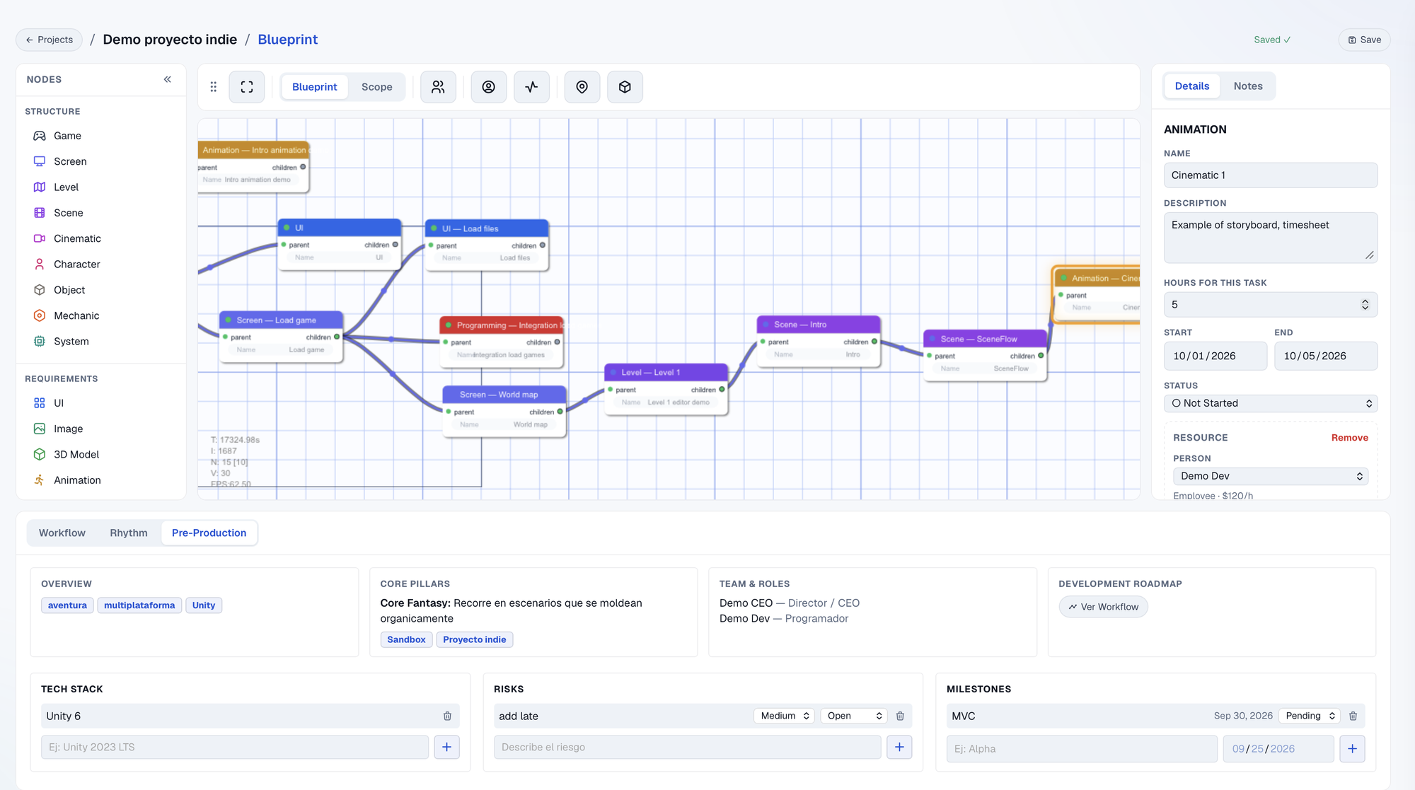 Game Blueprint